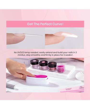 Beetles Dip Powder Nail Kit - 8 Nude Glitter Colors - Starter Kit with Gel Base, Top Coat, Activator, and Nail Tools - Misty Rose Manicure Set - Buy Online on GoSupps.com