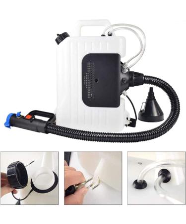 Ulv Fogger Sprayer - Portable Fogging Machine 0-50 Micron Fine Mist Easy to Operate Sprayer Disinfect for Indoor/Outdoor Public Hygiene- 10L Capacity Green - Buy Online on GoSupps.com