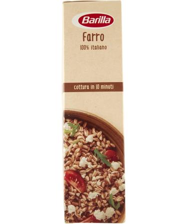 Barilla Farro 100 Italian spelled tasty healthy and a source of fiber Mediterranean cuisine 400 g - Buy Online on GoSupps.com