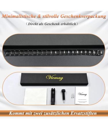 Vicmag Lymphatic Drainage Mat - Titanstahl Magnetic Hardship Tool with Adjustable Strength & Gift Box (Single-Row Black) | Premium Wellness Solution - Buy Online on GoSupps.com