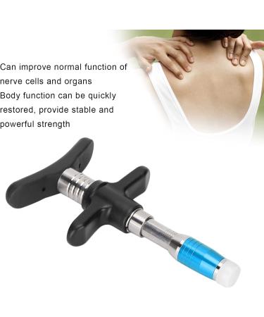Portable Chiropractic Adjustment Tool - 10 Steps Scoliosis Adjuster & Spine Massage Device for Muscle Relaxation (Blue) - International Shipping Available - Buy Online on GoSupps.com
