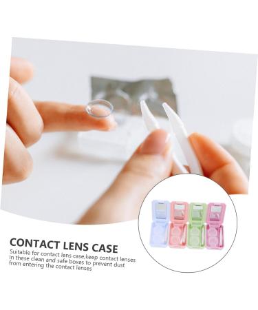 Buy Healeved 12 STK Contact Lens Container Set - Macaron Lens Case & Storage Holder for Safe Lens Care - Buy Online on GoSupps.com
