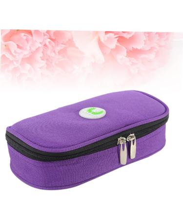 PLAFOPE Cooler Box Travel Cooler Purple Insulin Storage Cooler Insulin Storage Bag Insulin Storage Container Insulated Bag Ice Bag Freezer Super High Travel Bag Purple Medium - Buy Online on GoSupps.com