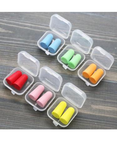 ShuWen 6 Pairs of Foam Ear Plugs Noise Canceling Ear Plugs Sleep Ear Plugs Soundproof Ear Plugs for Work Study Loud Places - Buy Online on GoSupps.com