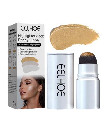 Contouring and Highlighter Stick - High Gloss Shimmer Makeup Sticks Highlight Stick Contouring Stick Concealer Contouring Highlighter Makeup Sticks Uwariloy Gold Mine Highlights
