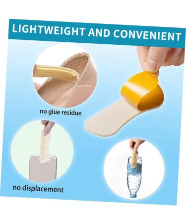 3 Sets of Silicone Heel Cushions & Grips - Self-Adhesive Heel Pads for Comfort & Protection | International Shipping - Buy Online on GoSupps.com