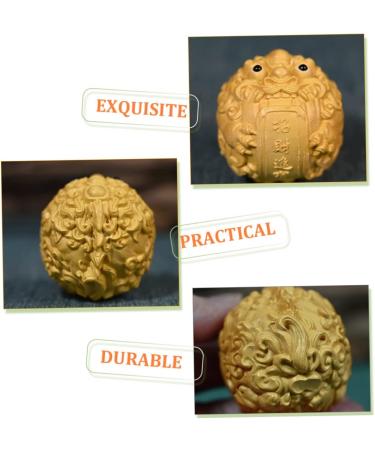 Beavorty 3ST Reusable Wooden Massage Balls - Fitness Tool for Hand & Body - Natural Wood Gymnasium Massage Balls - Buy Online on GoSupps.com