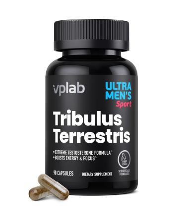 VPLab Ultra Men's Tribulus Terrestris - Daily Multivitamin Supplement for Men with Tribulus Terrestris Extract and Zinc - Supports Levels & Immune System 90 Capsules
