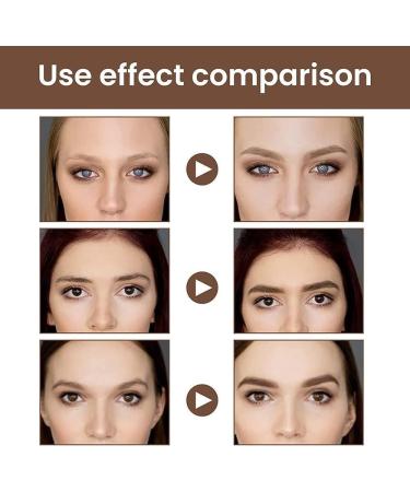 2Pcs Anjoize Eyebrow Pen 4d Anjoize Eyebrow Kit Nimecal Eyebrow Home Eyebrow Care Kit 4D Laminated Anjoize 4d Laminated Eyebrow Home Grooming Kit (Light brown) - Buy Online on GoSupps.com