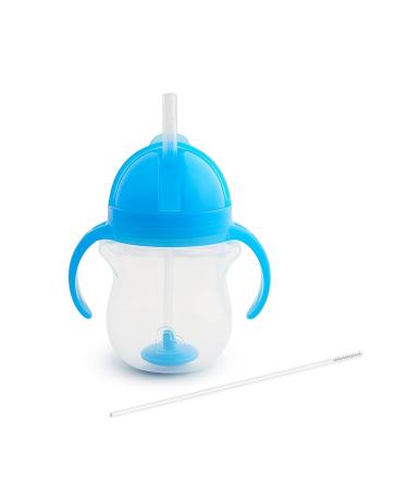 Munchkin Click Lock Weighted Flexi-Straw Cup 7oz - Assorted Colors (Random Selection) - Buy Online on GoSupps.com