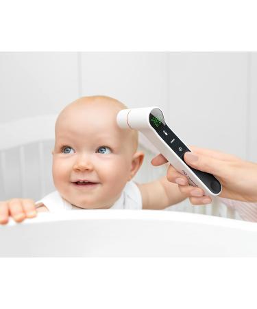 Merid TM-19 Digital Forehead & Ear Thermometer - Accurate Fever Detection for Babies Children & Adults | Optical & Acoustic Warning - Buy Online on GoSupps.com