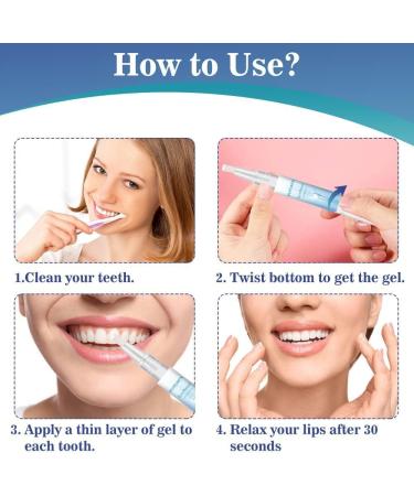 Buy Gums Therapy Gel & Teeth Whitening Pens - Deep Cleaning Stain Removal for Sensitive Teeth (2pcs) | Brighten Your Smile Today! - Buy Online on GoSupps.com
