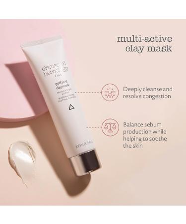 Elemental Herbology Purifying Clay Mask 100ml - Deep Cleansing Face Mask for Oily Skin - Clarifying Clay Mask to Purify and Refine - Buy Online on GoSupps.com