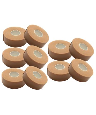 Ipetboom 10 Rolls Eyelash Tape Lash Extension Tape Sensitive Skin Tape Eyelashes Supply Electric Tape White Eyelash Grafting Tools White Tape Mascara Tool Follow up Foam