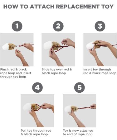 Outward Hound Blue Tail Teaser Wand - Interactive Dog Training Toy and Agility Kit - Buy Online on GoSupps.com