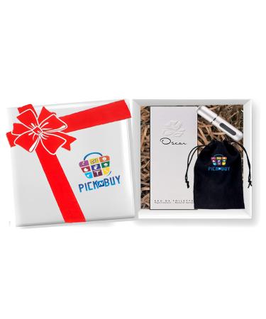 Fragrance Gift Bundle - Item Include: 30 ML Oscar Perfume 1 Pack - 5ML Empty Travel Atomizer & Travel Pouch for Perfume 1 Fl Oz (Pack of 1) Oscar Perfumes Bundle