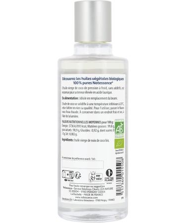 Natessance Organic Coconut Oil 100ml - Buy Online on GoSupps.com