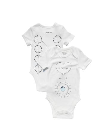 Massage Me! Onesie for Baby Massage Constipation Gas Relief Colic Calm & Baby Sleep Aid Onesie for Newborn Infant Mom Gifts & Baby Gifts