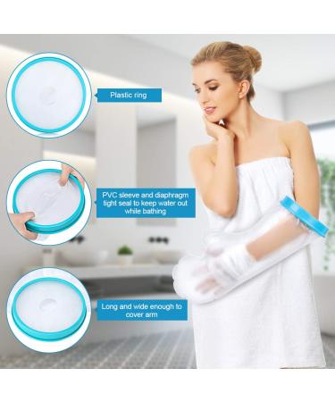 Waterproof Arm Cast Cover for Shower - Adult Half Arm Size (20 Inches) - Protects Broken Surgery Arm Wound and Burns - Keep Hand, Wrist, Fingers Dry - Buy Online on GoSupps.com