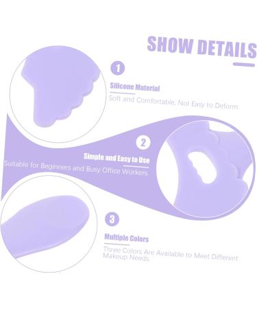 DOITOOL 3 pcs Silicone Makeup Girl Women Reusable for Tool Eyeliner Eye Multi-functional Stencils Aid - Buy Online on GoSupps.com