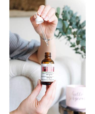 Advanced Clinicals Rosehip Oil Anti-Wrinkle Face Oil with Vitamin C & E - 1.8oz for Sun Damage - Buy Online on GoSupps.com