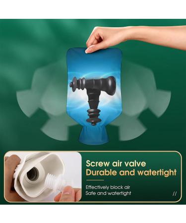 Buy Black Chess Hot Water Bottle with Plush Cover Ideal Hand Warmer for Adults & Kids | 26.5x15.3cm - International Shipping Available - Buy Online on GoSupps.com