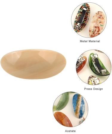 scicent Hairpin 2 Pieces No-Slip Hair Grips Acetate Vintage Hair Clips with Spring Delicate Hair Pins for Daily Wearing Hair Barrettes Girls Women Hair Accessories - 28505 - Buy Online on GoSupps.com