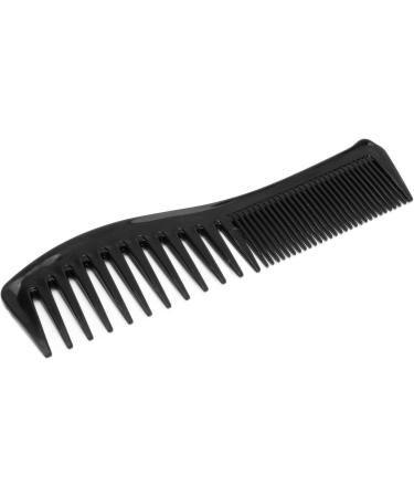 ZJchao Peigne Dents Larges Peigne Cheveux avec Dents de Double T te Grandes en Plastique pour un Usage Domestique et un Salon de Coiffure Professionnel (BLACK) Noir - Buy Online on GoSupps.com