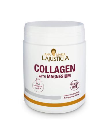 Ana Maria Lajusticia Collagen with Magnesium (350gr Natural Taste) - Buy Online on GoSupps.com