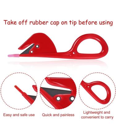 Vrose Flosi Hair Tie Cutter For Kids - 2 Topsy Tail Hair Tool & 3 Red Cutter & 500 Black Hair Elastics - No Damage Easy Grip Removal Pattern Hair Products Cute Hair Stylist Gifts For Women & Girls - Buy Online on GoSupps.com