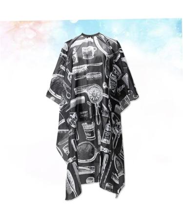 EXCEART 2pcs Professional Shampoo Barber Styling Cape Hairdressing Cloth Cape Apron Metal Button Major - Buy Online on GoSupps.com