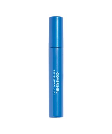 CoverGirl Professional 3-in-1 Straight Brush Mascara  210 Black Brown  0.3 Ounce Brown Black 0.30 Ounce (Pack of 1) - Buy Online on GoSupps.com
