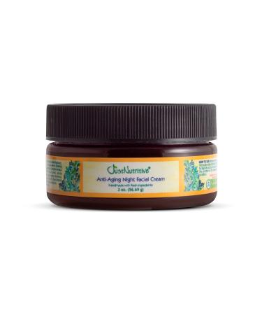 Just Nutritive Anti-Aging Night Facial Cream | Best Night Cream for Awesome Looking Skin | Anti Wrinkle Cream | Anti Aging Night Cream For Face | Anti Aging Skin Care 2oz