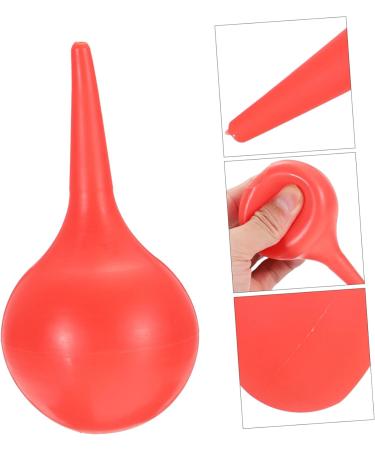 Lurrose Rubber Ball Ear Cleaner 1 Piece Spring Blower for Headphones Keyboards & Ears - Durable Red Dirt Remover - Buy Online on GoSupps.com