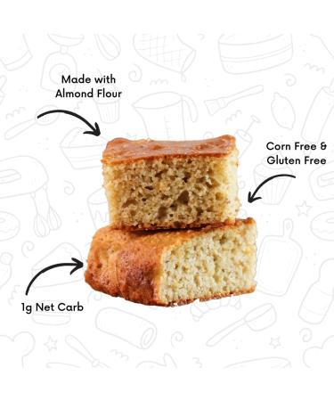Good Dees Corn Bread Baking Mix - Grain Free, Sugar Free, Gluten Free, Wheat Free, Low Carb - 7.5 Oz - Buy Online on GoSupps.com