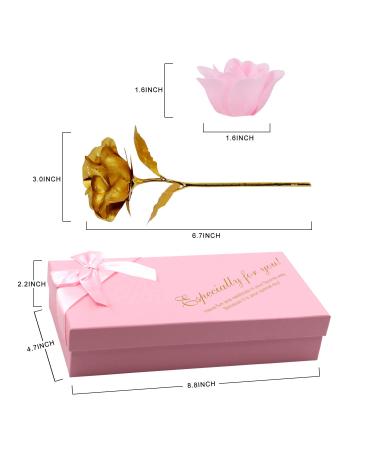 Rotumaty Floral Scented Bath Soap Rose Flower Petals Set - Perfect Gifts for Women, Girls, Mom - 12 PCS/Pink - Buy Online on GoSupps.com