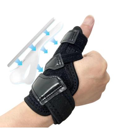 Thumb Splint Brace for Trigger Finger Pain Relief Arthritis Tendonitis BlackBerry Thumb Sprained