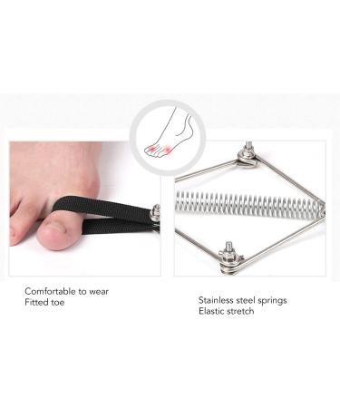 Bunion Toe Straightener Set | Big Toe Separator & Corrector Strap for Alignment & Flexibility Training - Buy Online on GoSupps.com