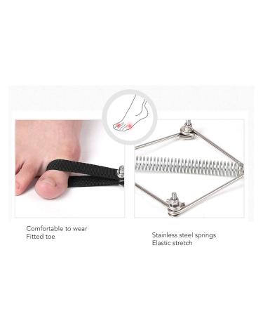 Premium Bunion Toe Straightener | Flexibility Training & Fatigue Relief | Big Toe Corrector Strap for Overlapping Toes | International Shipping Available - Buy Online on GoSupps.com