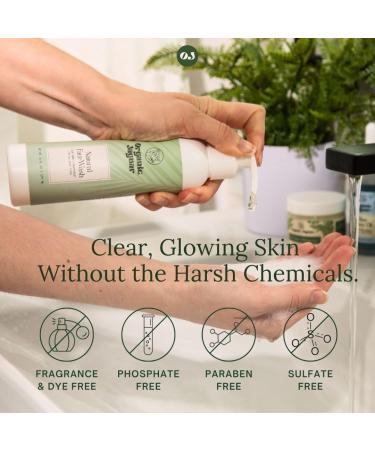 Organic Jaguar Aloe Vera and Grapefruit Face Wash for Skin Care Makeup Remover Hydrating Facial Cleanser with Hyaluronic Acid Pore Cleaner Cleansing Skincare for Oily to All Skin Types 6 fl oz - Buy Online on GoSupps.com