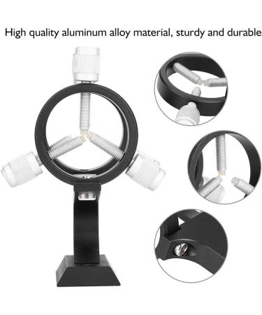 Aluminum Alloy Telescope Finderscope Bracket - Adjustable Mounting for Astronomical Telescope Pointer - 1/4 Standard Hole - Buy Online on GoSupps.com