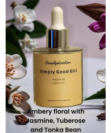 Body Oil Perfume - Inspired by C.Herrera G. Girl - Perfume Luxury - Pure Infused - With MCT Oil - For Hair & Body - Fragrance 1 Fl. 0z (Dropper 30ml) 30 ml Good Girl - Buy Online on GoSupps.com