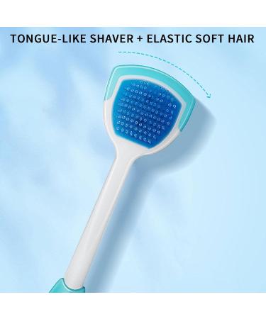 Baok Tongue Cleaning Gel Set - Natural Organic Cleaner with Brush for Men Women & Children - Ergonomic Long Handle Safe Oral Hygiene - Buy Online on GoSupps.com