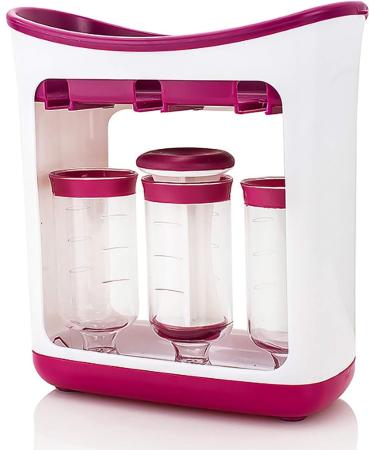 Squeeze Station Baby Food Maker - Homemade Pouch Filling Station with Storage Bags for Babies and Toddlers - Buy Online on GoSupps.com