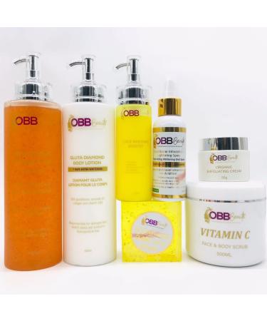 White secret Shower gel with Glutathione and Strutin OBB Beaut 500 ml - Buy Online on GoSupps.com