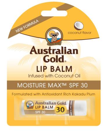 Australian Gold SPF 30 Lip Balm Op Blister Coconut 4 g
