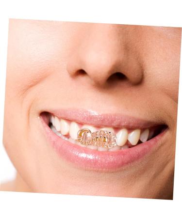 Healeved 3 Pcs Scorpion Single Braces Costume for Men Gold Tooth Photo Props Vampire Like Real 14k - Buy Online on GoSupps.com