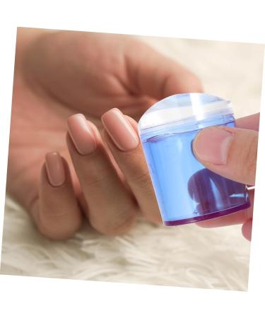 Ipetboom 4 Sets Nail Art Silicone Stamp Metal Scraper Tool Nail Beauty Accessory Metal Stamp Para U as Nail Gel Handheld Nail Art Tools Gel for Nails Safe With Cover Nail Clippers - Buy Online on GoSupps.com