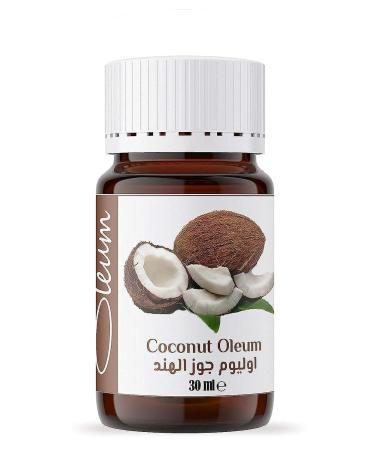 Oleum Coconut Oil - 30 ml - 100% Pure and Unrefined - Nourishing Oil for Cosmetics and Beauty Care