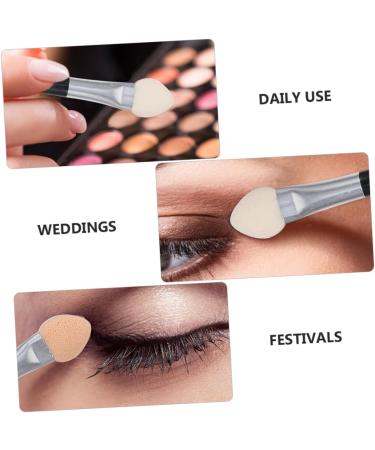 Baluue 40pcs Latex Eye Shadow Stick Eyeliner Brush Cosmetics Brush Eye Cosmetic Tools Make up Kit Sponge - Buy Online on GoSupps.com